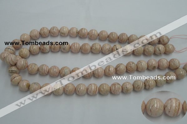 CRC154 15.5 inches 12mm round Argentina rhodochrosite beads