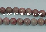 CRC202 16 inches 8mm round rhodochrosite gemstone beads wholesale