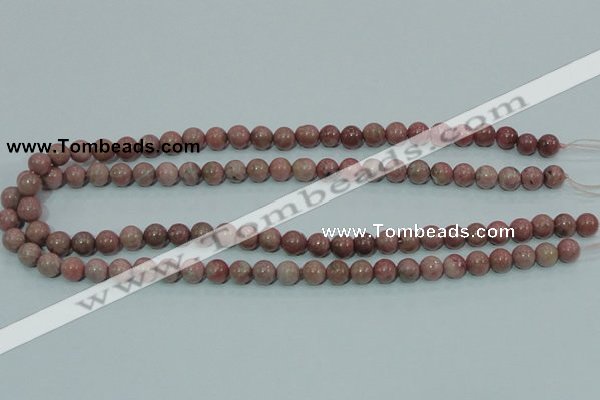 CRC202 16 inches 8mm round rhodochrosite gemstone beads wholesale