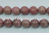 CRC203 16 inches 10mm round rhodochrosite gemstone beads wholesale