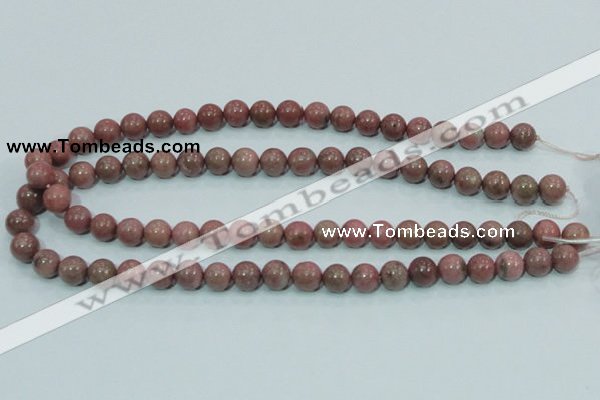 CRC203 16 inches 10mm round rhodochrosite gemstone beads wholesale