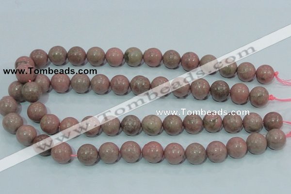 CRC205 16 inches 14mm round rhodochrosite gemstone beads wholesale