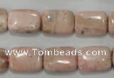 CRC304 15.5 inches 12*16mm rectangle Peru rhodochrosite beads