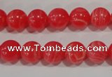 CRC503 15.5 inches 10mm round synthetic rhodochrosite beads