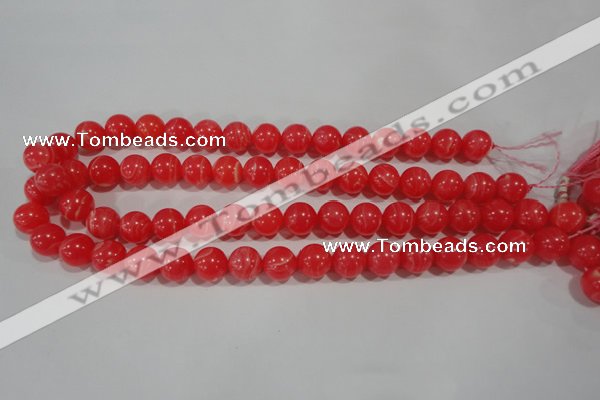 CRC504 15.5 inches 12mm round synthetic rhodochrosite beads