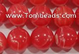 CRC507 15.5 inches 18mm round synthetic rhodochrosite beads