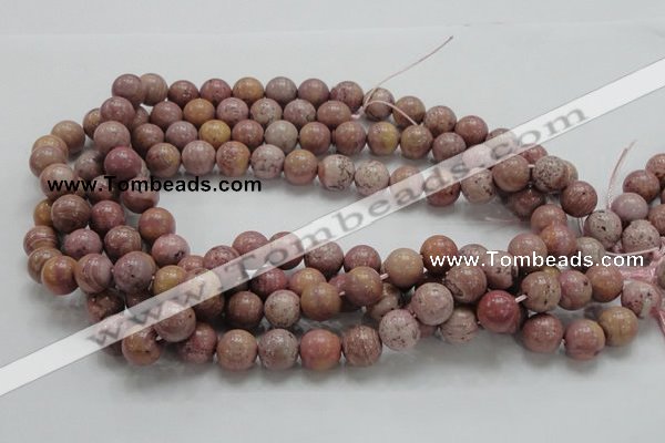 CRC54 15.5 inches 12mm round rhodochrosite gemstone beads wholesale