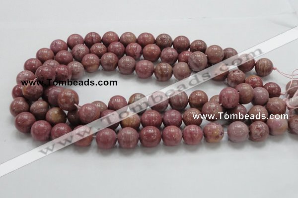 CRC55 15.5 inches 14mm round rhodochrosite gemstone beads wholesale