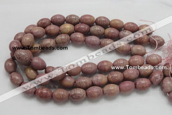 CRC68 15.5 inches 15*20mm rice rhodochrosite gemstone beads