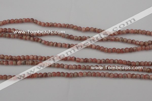 CRC754 15.5 inches 4mm round rhodochrosite beads wholesale