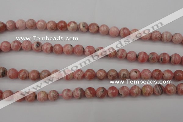 CRC757 15.5 inches 8mm round rhodochrosite beads wholesale