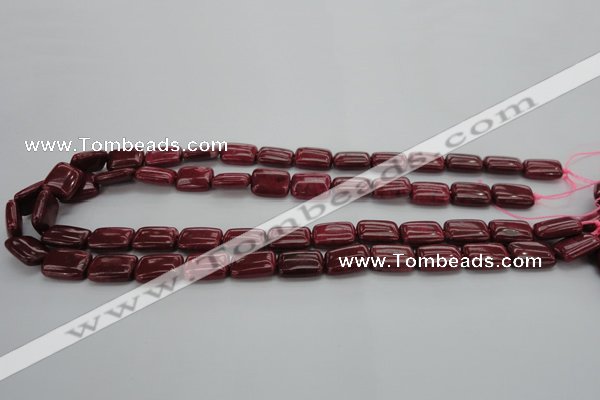 CRC821 15.5 inches 10*14mm rectangle Brazilian rhodochrosite beads