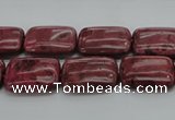 CRC822 15.5 inches 12*16mm rectangle Brazilian rhodochrosite beads