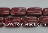 CRC824 15.5 inches 15*20mm rectangle Brazilian rhodochrosite beads