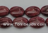 CRC833 15.5 inches 13*18mm oval Brazilian rhodochrosite beads