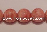 CRC91 16 inches 16mm round grade AA argentina rhodochrosite beads