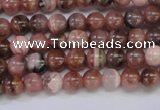 CRC912 15.5 inches 5mm round natural rhodochrosite beads