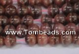 CRC913 15.5 inches 6mm round natural rhodochrosite beads