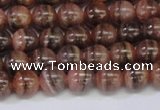 CRC914 15.5 inches 7mm round natural rhodochrosite beads