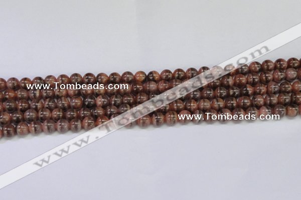 CRC914 15.5 inches 7mm round natural rhodochrosite beads