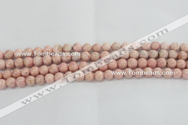 CRC922 15.5 inches 8mm round natural rhodochrosite beads