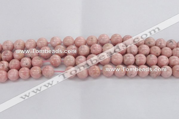 CRC923 15.5 inches 10mm round natural rhodochrosite beads