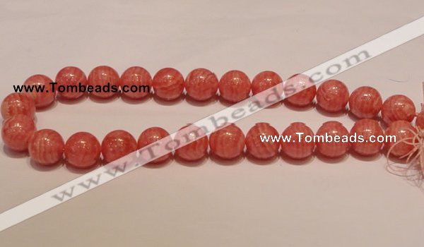 CRC94 16 inches 16mm round grade AAA argentina rhodochrosite beads