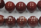 CRE02 16 inches 14mm round natural red jasper beads wholesale