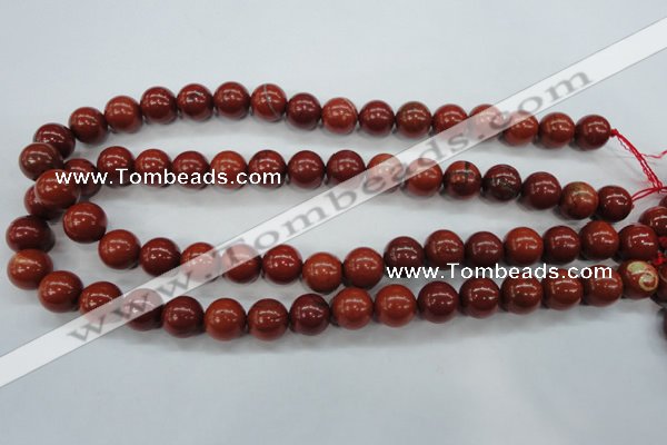 CRE28 15.5 inches 12mm round red jasper gemstone beads wholesale