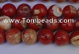 CRE302 15.5 inches 8mm round red jasper beads wholesale