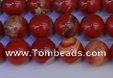 CRE303 15.5 inches 10mm round red jasper beads wholesale