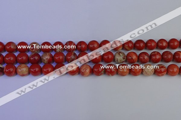 CRE304 15.5 inches 12mm round red jasper beads wholesale