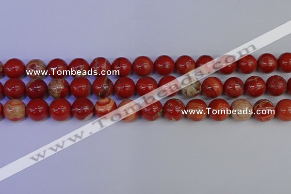 CRE305 15.5 inches 14mm round red jasper beads wholesale