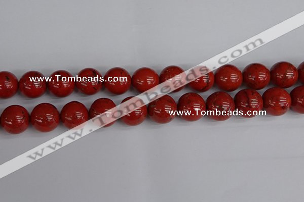 CRE315 15.5 inches 14mm round red jasper beads wholesale