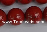 CRE317 15.5 inches 18mm round red jasper beads wholesale