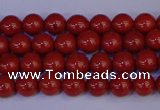 CRE320 15.5 inches 4mm round red jasper beads wholesale