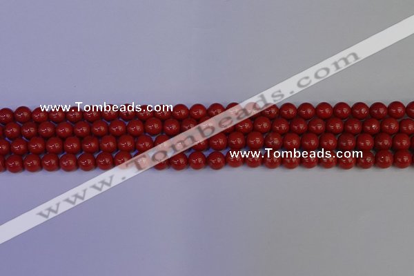 CRE321 15.5 inches 6mm round red jasper beads wholesale