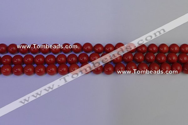 CRE322 15.5 inches 8mm round red jasper beads wholesale