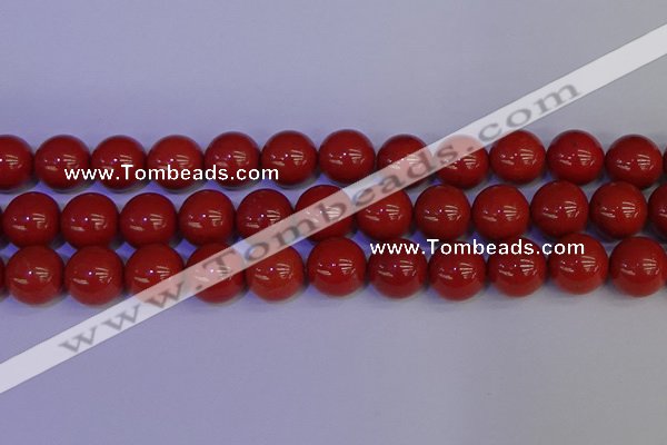 CRE327 15.5 inches 18mm round red jasper beads wholesale