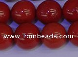 CRE328 15.5 inches 20mm round red jasper beads wholesale