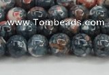 CRF331 15.5 inches 10mm round dyed rain flower stone beads wholesale