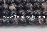 CRF336 15.5 inches 6mm round dyed rain flower stone beads wholesale