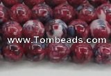 CRF345 15.5 inches 10mm round dyed rain flower stone beads wholesale