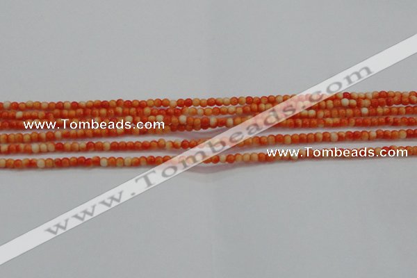 CRF425 15.5 inches 2mm round dyed rain flower stone beads wholesale