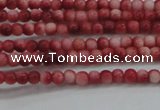 CRF426 15.5 inches 2mm round dyed rain flower stone beads wholesale