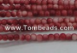 CRF426 15.5 inches 2mm round dyed rain flower stone beads wholesale