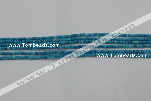 CRF428 15.5 inches 2mm round dyed rain flower stone beads wholesale