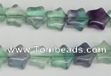 CRG04 15.5 inches 12*12mm star fluorite gemstone beads wholesale