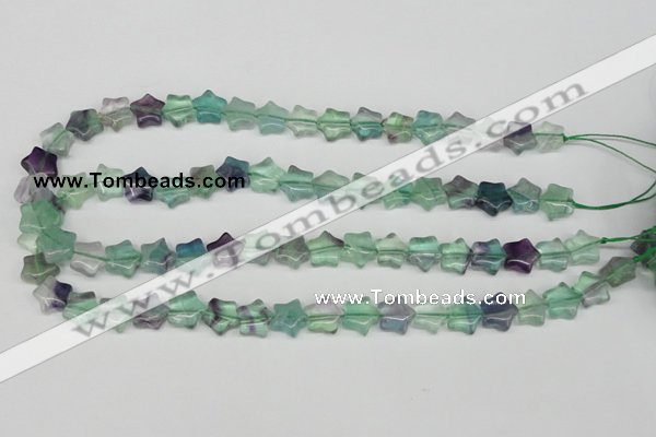 CRG04 15.5 inches 12*12mm star fluorite gemstone beads wholesale