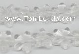 CRG14 15.5 inches 16*16mm star white crystal gemstone beads